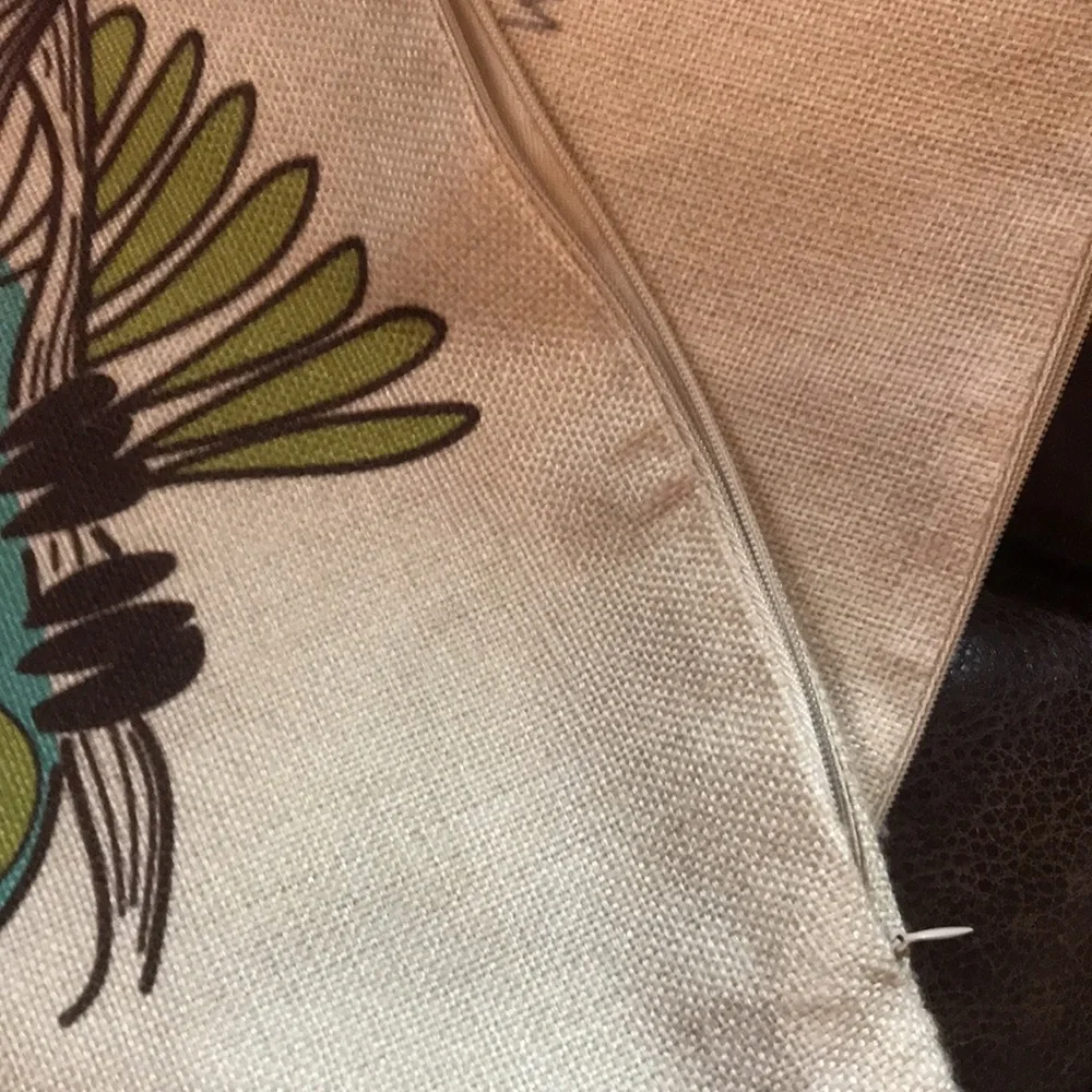 Set of 2 decorative pillow cases, new/never used